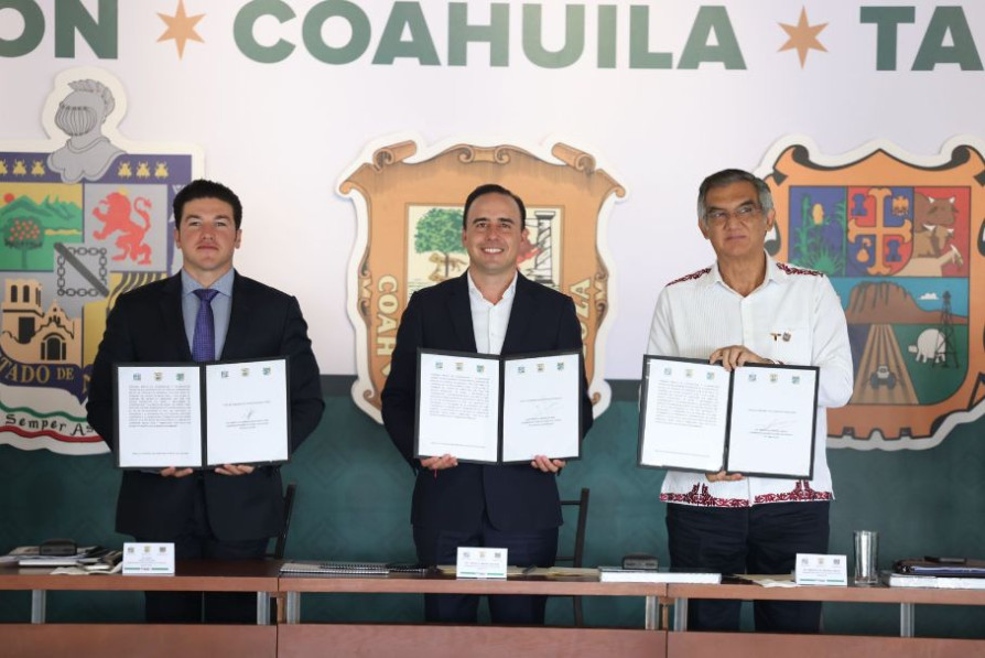 Reunión Regional Noreste de Seguridad; AVA firma Convenio con N. León y Coahuila